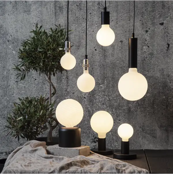 LED-lampa E14 Glob 95 Opaque Double Coating