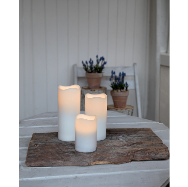 LED Blockljus 3-pack Paul