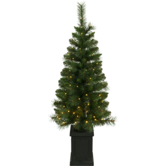 Christmas Tree w LED Hytte