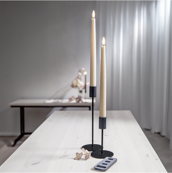 LED Dinner Candle 2 pack Flamme Slim