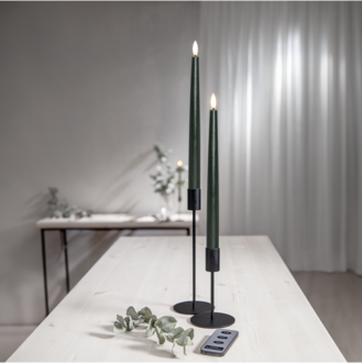 LED Dinner Candle 2 pack Flamme Slim