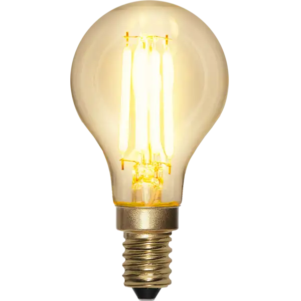 LED-lampa E14 Klot Soft Glow