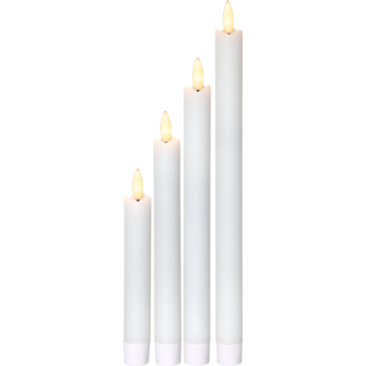 LED Dinner Candle 4 pack Flamme