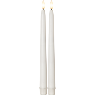 LED Dinner Candle 2 pack Flamme Slim Outdoor