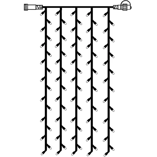 Curtain Lights Extra System Decor
