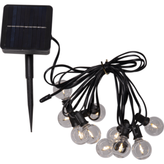 Solar Light Chain Globe Mini