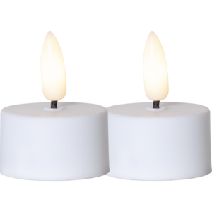 LED Tealight 2 Pack Flamme