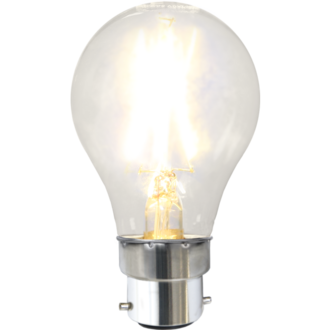 LED Lamp B22 A60 Clear