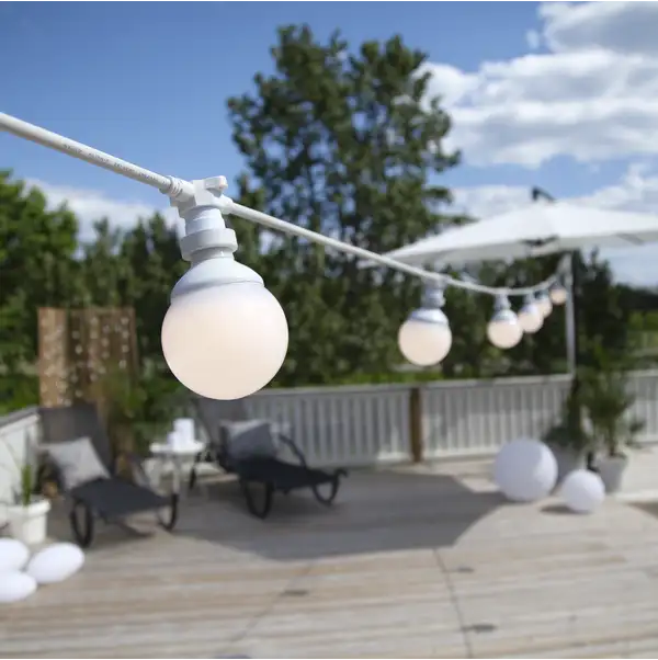 LED-lampa E27 Glob 95 PC Cover