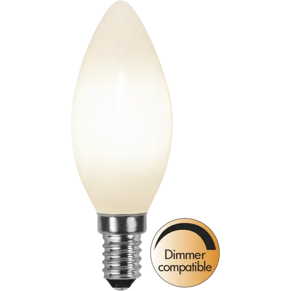 LED-lampa E14 Kron Opaque Filament RA90