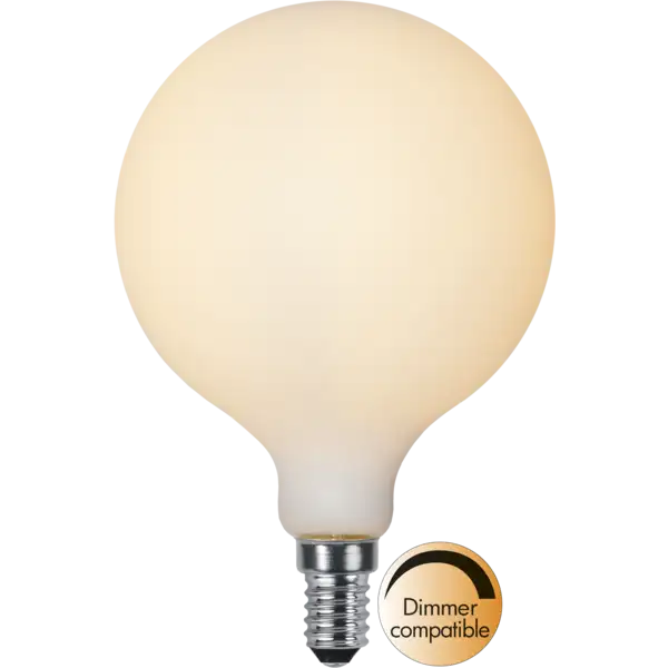 LED-lampa E14 Glob 95 Opaque Double Coating