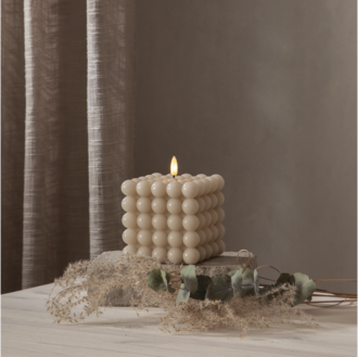 LED Pillar Candle Flamme Dot