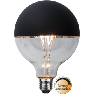 LED Lamp E27 G125 Top Coated