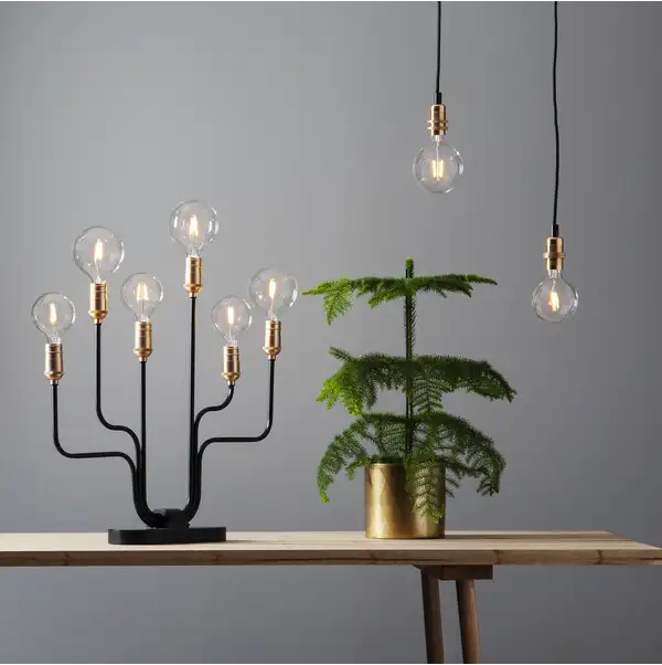 LED-lampa E14 Glob 80 Soft Glow