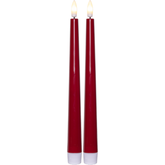LED Dinner Candle 2 pack Flamme Candy