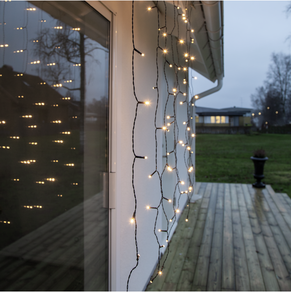 Curtain Lights Crispy Ice White
