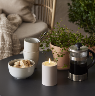 LED Pillar Candle Flamme Soft