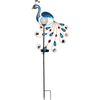 Solar Decoration Peacock