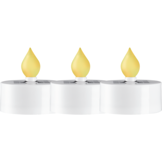 Solar Candle 3 pack Saul