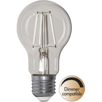 LED Lamp E27 A60 Clear White Filament