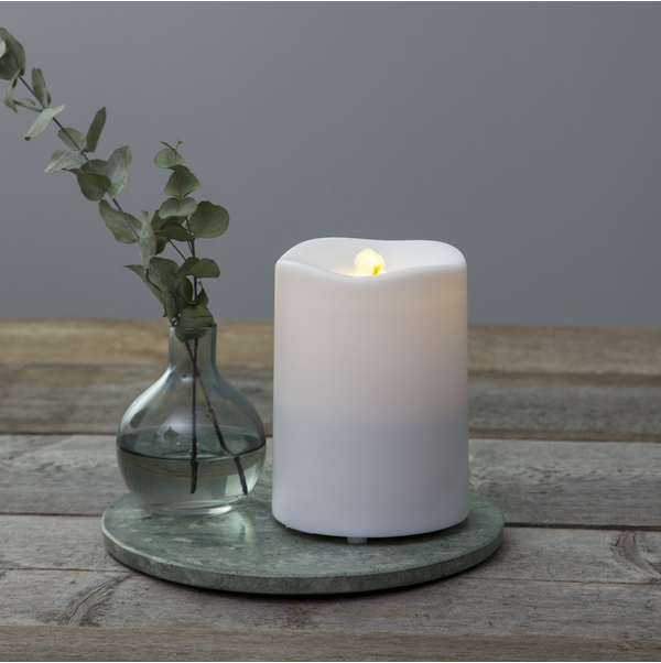 LED Pillar Candle Water Candle