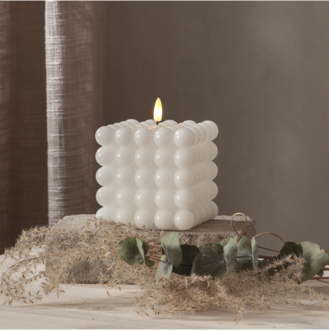 LED Pillar Candle Flamme Dot