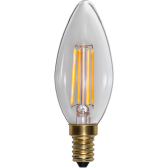 LED Lamp E14 C35 Soft Glow 3-step 