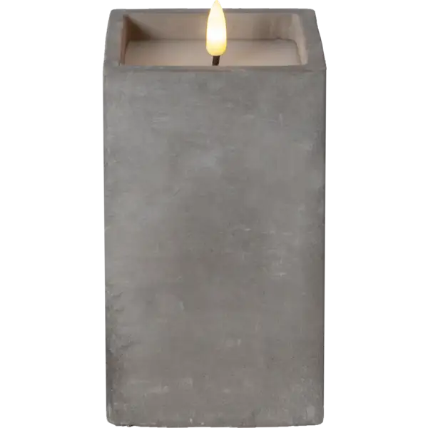 LED Stumpenkerze Flamme Cem