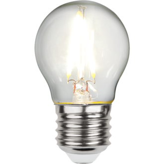 LED Lamp E27 G45 Clear