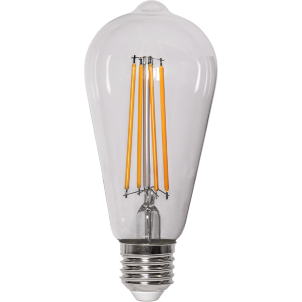LED Lamp E27 ST64 Sensor clear