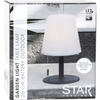 Lampe de table LED à pile Star Trading Crète