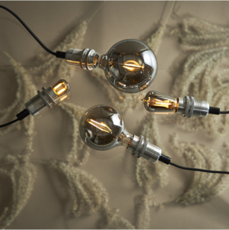 LED Lamp E14 ST26 Decoled Smoke