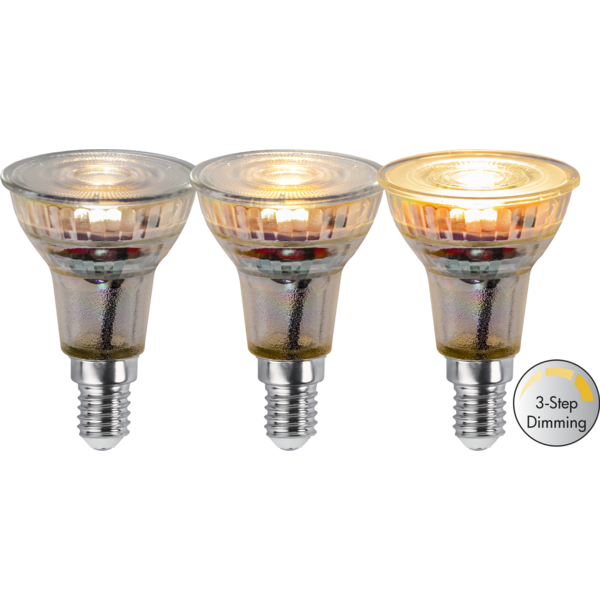 LED Lamp E14 PAR16 Spotlight Glass 3-step