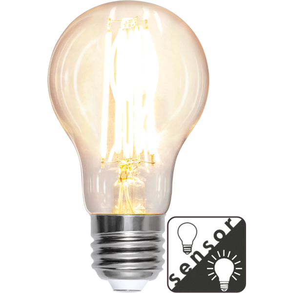 LED Lamp E27 A60 Sensor clear