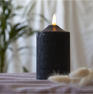 LED Pillar Candle Flamme
