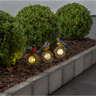 Display Solar Lights Birdie