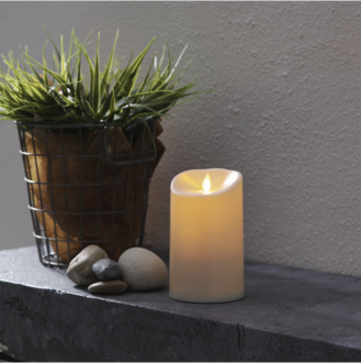 LED Pillar Candle M-Twinkle