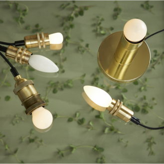LED Lamp E27 G45 Opaque Filament RA90 3-step memory