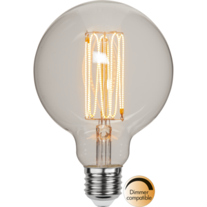 LED Lamp E27 G95 Decoled Grace Clear