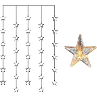 Curtain Lights Star Curtain