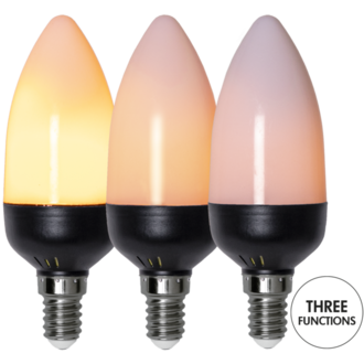 LED Lamp E14 C37 Flame