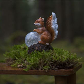 Solar Decoration Squirrel