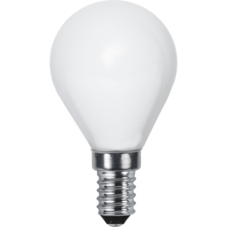 LED Lamp E14 P45 Opaque filament RA90