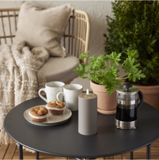 LED Pillar Candle Flamme Soft