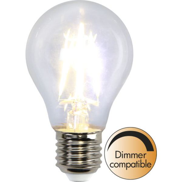 Ampoule LED Dimmable E27 A60 11W 1055lm (70W) IP20 Ø60mm - Blanc du Jour  6000K