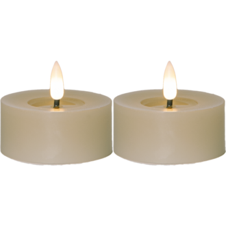 LED Tealight 2 Pack Flamme Flow