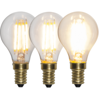 LED Lamp E14 P45 Soft Glow 3-step memory