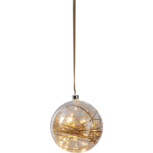 Glass Bauble Glow Christmas decorative lighting for indoors