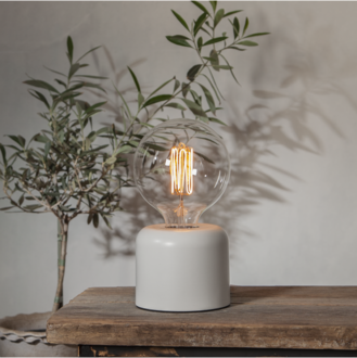 LED Lamp E27 G125 Decoled Grace Clear