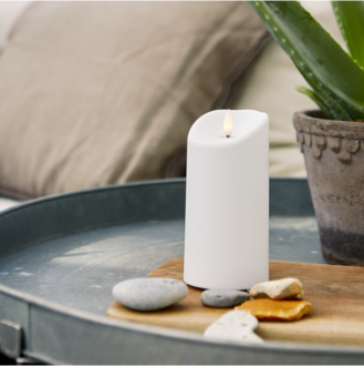 LED Pillar Candle Flamme